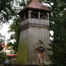 Domaradz, dřevěný kostel, zvonice II