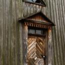 Domaradz, dřevěný kostel, dveře