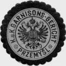 Siegelmarke K.u.K. Garnisons-Gericht Przemysl W0317178
