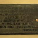 Przemyśl, katedrála Jana Křtitele, pamětní deska