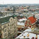 Widok z tarasu wieży Zegarowej w Przemyślu 09