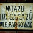 Przemyśl, vjezd do garáže