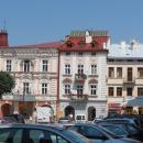 Przemyśl, domy, Rynek 5-7, widok od pd.
