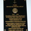 Plaque to Ignacy Bielawski Mnich (1923-1945) in Basilica in Stara Wieś
