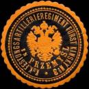 Siegelmarke K.u.K. Festungsartillerieregiment Fürst Kinsky No. 3 in Przemysl W0317052