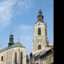 Przemyśl, zespół kościoła katedralnego p.w. św. Jana Chrzciciela, widok od wsch.
