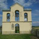 Bell tower at All Saints church in Dudyńce